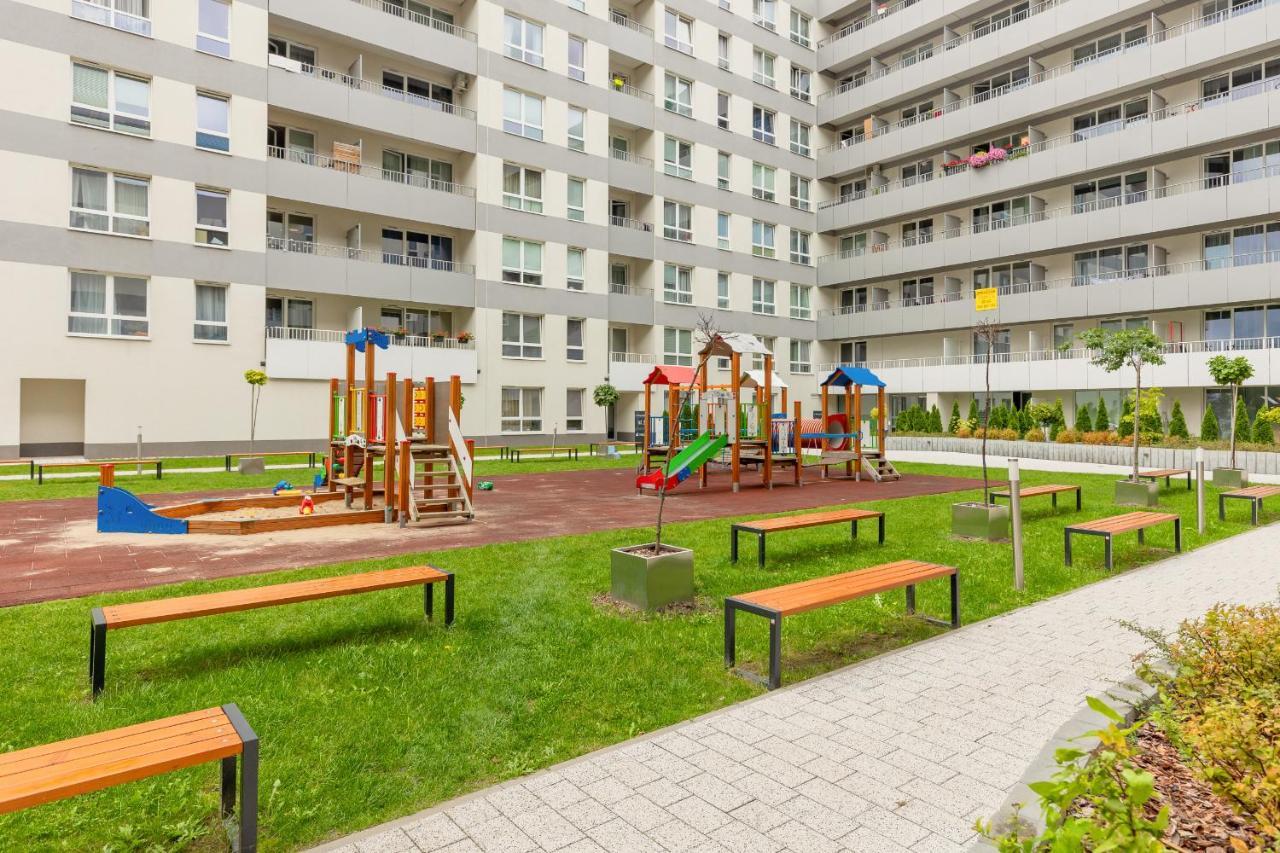 Apartment With Ac Warsaw Mokotow Business Centre By Noclegi Renters Zewnętrze zdjęcie
